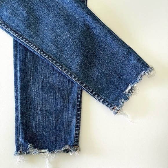 Madewell 9” High Rise Skinny Stretch Denim Distressed Jean Allegra Wash 26 - Picture 13 of 16